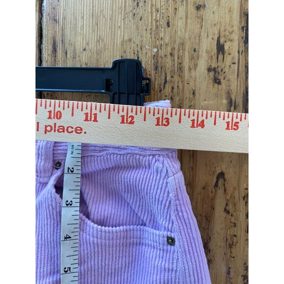 Billabong Womens Purple Corduroy Jeans 25 High-Waisted Straight-Leg Jeans‎ - Picture 4 of 8